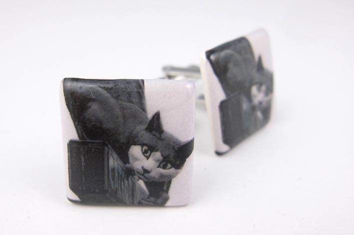 View Catford Cat cufflinks